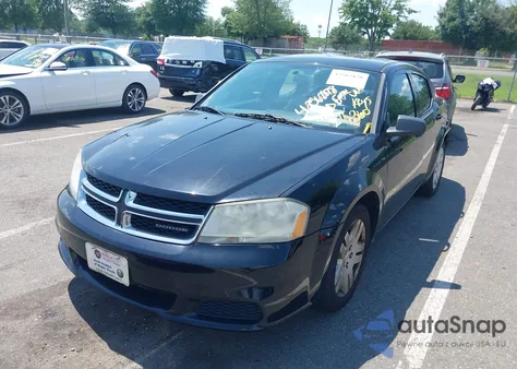 2011 Dodge Avenger Express z USA, uszkodzony, nr VIN 1B3BD4FB2BN626203